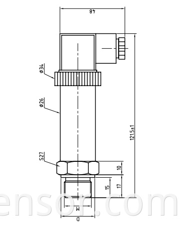 Temperature Melt Pressure Sensor